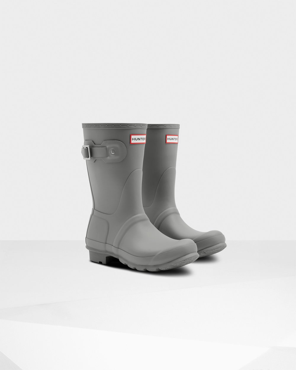 Women Hunter Original | Short Rain Boots Grey | NZ-86719-CGVN